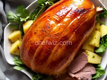 Pineapple-Glazed Ham