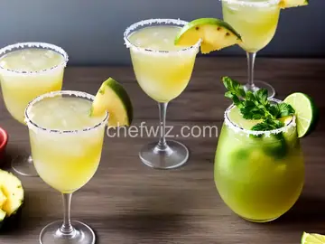 Pineapple Jalapeño Margaritas