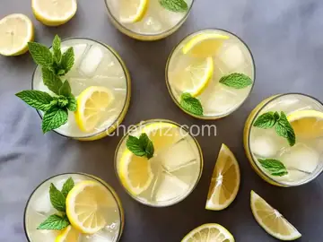 Pineapple Lemonade Spritzers