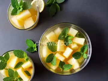 Pineapple-Mint-Ginger Water