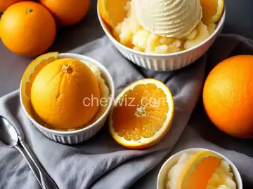 Pineapple Orange Sorbet