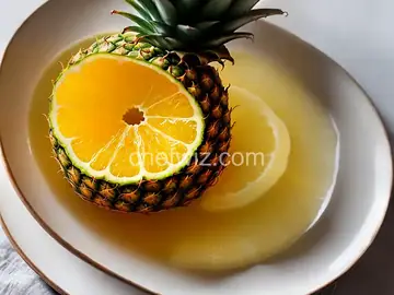 Pineapple Peel Water
