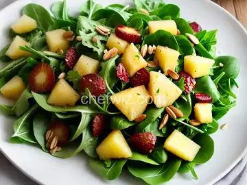 Pineapple Rocket Salad
