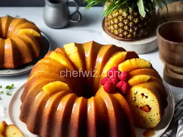 Pineapple Upside-Down Bundt Cake