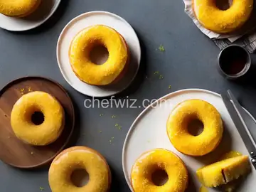Pineapple Upside-Down Doughnuts