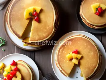 Pineapple Upside-Down Pancakes