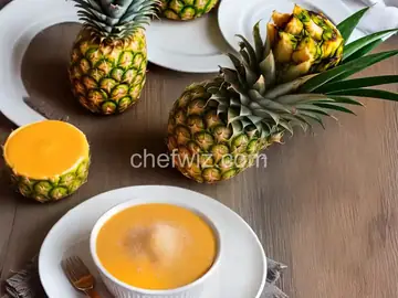 Pineapple with Spicy Sugar Dip