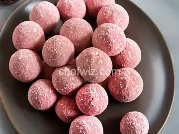 Pink Champagne Truffles