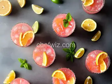 Pink Grapefruit Margaritas