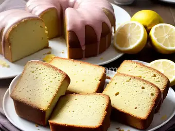 Pink Lemonade Pound Cake