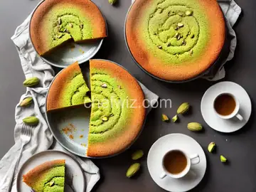 Pistachio Poke Cake