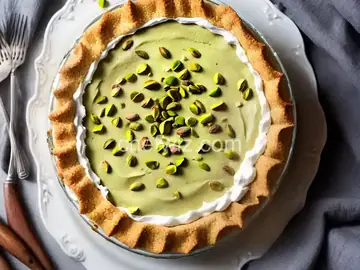 Pistachio Pudding Pie