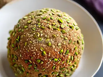 Pistachio-Sesame Cheese Ball