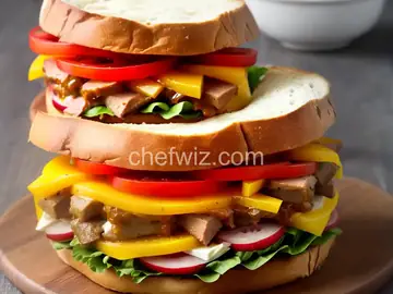 Pittsburgh Ham Barbecue Sandwich