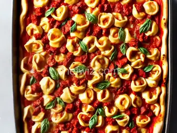 Pizza Tortellini Bake