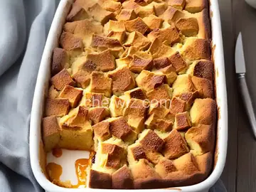 Plain and Perfect Bread Pudding