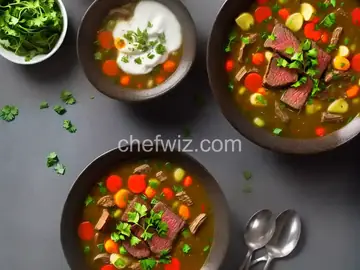 Plaza Iii Steak Soup
