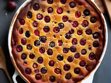 Plum Clafoutis