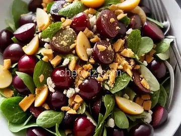 Plum Salad With Black Pepper and Parmesan