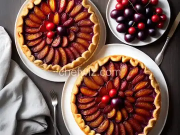 Plum Tarte Tatin