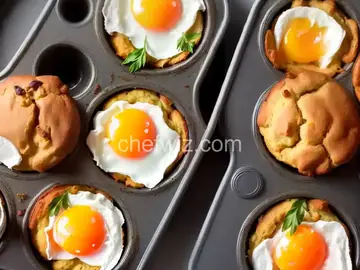 Poached Eggs in a Muffin Tin