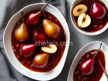 Poached Pears