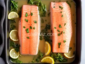 Poached Salmon In The Microwave