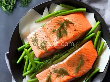 Poached Salmon With Dill Horseradish Sauce Recipe