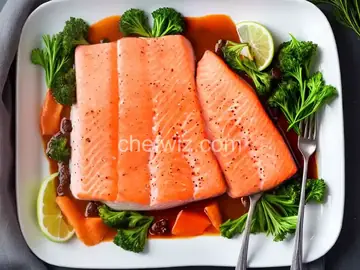 Poached Salmon