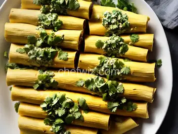 Poblano and Cheese Tamales (Tamales de Rajas con Queso)