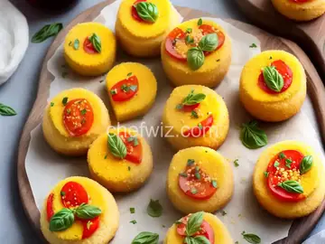 Polenta Pizza Bites