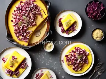 Polenta Taragna with Taleggio and Radicchio