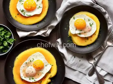 Polenta With Fontina and Eggs