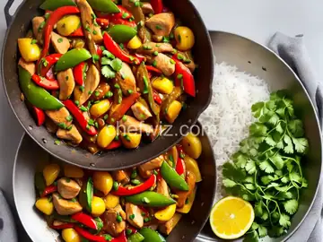 Pollo Saltado (Peruvian-Style Chicken Stir-Fry)
