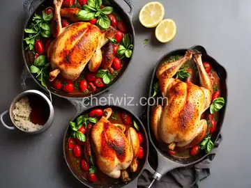 Pollo al Mattone (Italian Roast Chicken Under a Brick)
