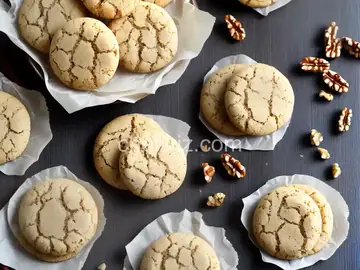 Polvorones: Ground Walnut Cookies