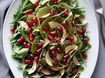 Pomegranate, Arugula Salad