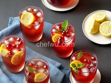 Pomegranate Iced Tea