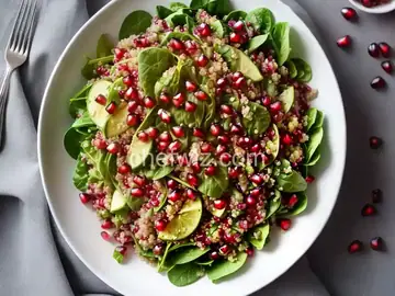 Pomegranate Quinoa Salad