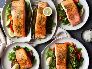 Ponzu Roasted Salmon for Two