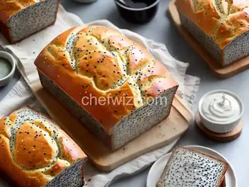 Poppy Seed Bread with Glaze