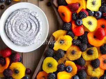 Poppy Seed Fruit Dip