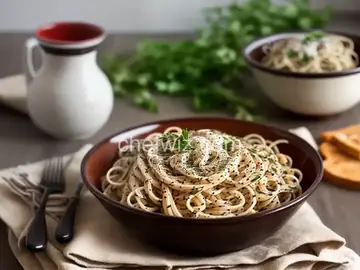 Poppy Seed Spaghettini