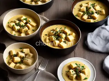 Porcini Gnocchi With Butter Sauce