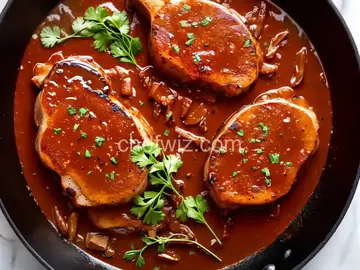Pork Chops Smothered in Onion Gravy