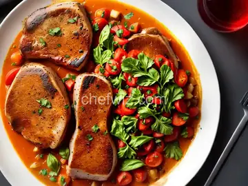Pork Chops alla Pizzaiola
