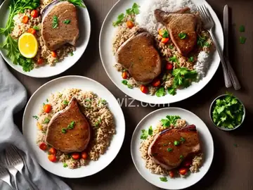 Pork Chops and Rice
