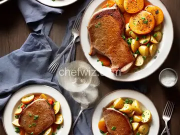 Pork Chops and Scalloped Potatoes