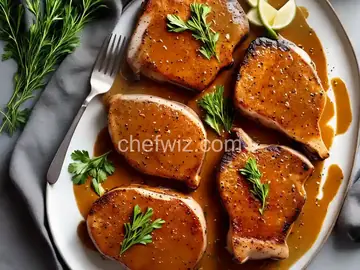 Pork Chops with Dijon Glaze