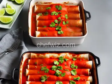 Pork Enchiladas Rojas
